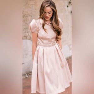 Gal Meets Glam Hazel Blush Pink Dress